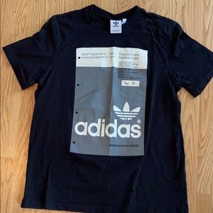 Black Adidas Tee